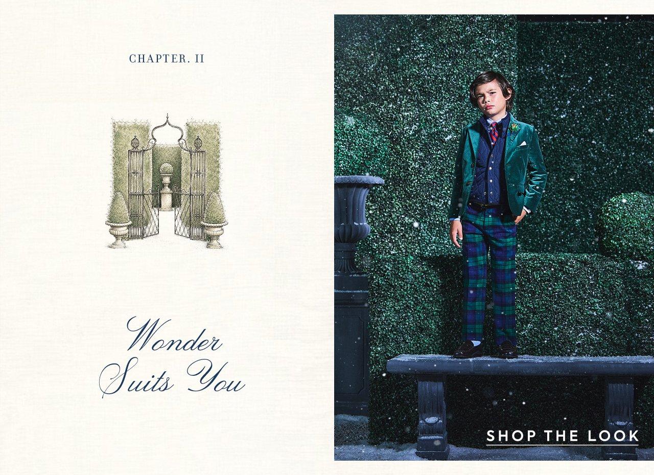 Shop the Look. Wonder Suits You.